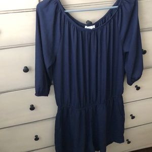 Ny and co off the shoulder shorts jumper